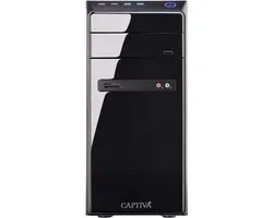 CAPTIVA PC Business/Office I80-370 | Intel Core i5 14400 | 16GB DDR4 RAM | Intel UHD Graphics 730 | 1 TB SSD | Windows 11 Home