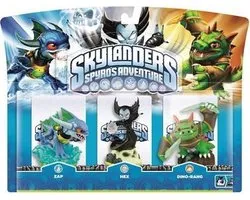 Skylanders Spyro's Adventure: Triple Pack Hex, Zap, Dinorang