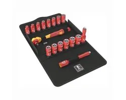 Wera 8100 SB VDE 1Zyklop ratel- set, isol., switch, 3/8"
