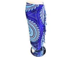 Om Namaste Sarong - 504 - Blauwe Mandala - Griekse Stijl