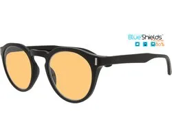 BlueShields NEB352 Nemo Beeldschermbril Xtreme blauw licht filter 80% leessterkte +1.00 - Zwart