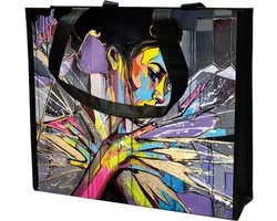 Goebel - Lana Frey | Boodschappentas Fire in the Belly | Shopper - 37cm - 10 stuks