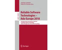 Lecture Notes in Computer Science10873- Reliable Software Technologies – Ada-Europe 2018