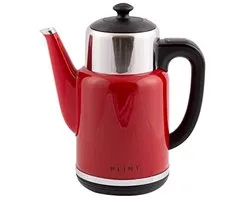 PLINT Red Kettle - 1.7 Litre Capacity - Double Wall Hot Water Kettle for Tea and Coffee - Fast Boil - 1500W Cordless Electric Kettle - BPA Free -Dry Protection - Anti Slip 360° base Kettle