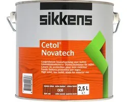 Sikkens Cetol Novatech - 009 - Donkere Eik - 2,5 l - 18-20 m²/l