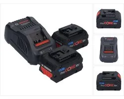 Bosch Professional Kit batterie Bosch ProCORE 18V 5,5 Ah + GAL 1880 CV