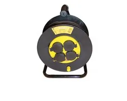 Vetec Kabelhaspel met zelfsluitende klapdeksel 25 meter 3G-2,5mmÂ²