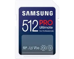 Samsung SD Pro Ultimate - SDXC-carte mémoire – 512GB