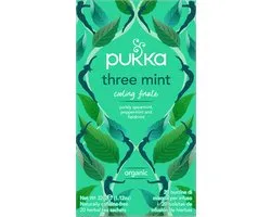 Pukka Three Mint - Cooling Finale Thee - Biologische Kruidenthee - 1 x 20 theezakjes