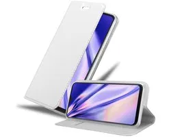 Coque Cadorabo pour Samsung Galaxy M21 / M30s en CLASSY SILVER - Pochette de protection avec fermeture magnétique