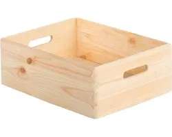 Multi-functionele Kist Astigarraga CBS403023 Natuurlijk Pijnboom (40 x 30 x 14 cm)