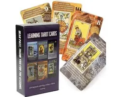 Tarot Kaarten – 78 Stuks – Tarot en Orakelkaarten – Oracle Deck – Engels – Met Uitleg – Tarot Cards