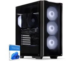 Sedatech Expert Gaming PC Compact • AMD Ryzen 7 5700X 8x 3.4GHz • Geforce RTX 5070 Ti • 32Gb RAM • 1Tb SSD M.2 • WiFi • Windows 11 • Desktop computer