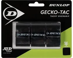 Dunlop D TAC GECKO-TAC OGRIP BLK 3PCS BLISTER Unisex Grip - Zwart