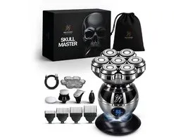 Scheerapparaat Mannen 8-in-1 – Skull Master Pro - Hoofd Scheerapparaten – Head Shaver - Elektrische Shaver - Brothers in Style