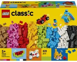 LEGO Classic Briques Créatives Colorées Jouet Créatif à Fabriquer pour Enfants 11045