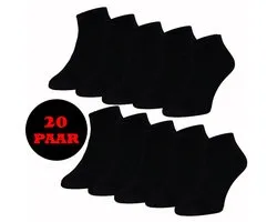8 paires "CONFORT" sans ceinture élastique noir 39-42