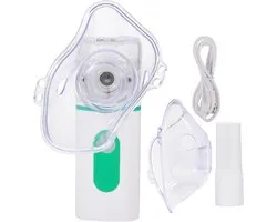 Handheld Vernevelaar - Draagbare Nebulizer voor binnen en buiten - USB/Batterij - Stil & Compact - Groen