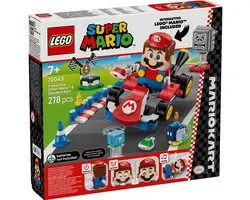 LEGO® Super Mario™: Mario Kart™ – Interactieve LEGO® Mario™ en Standaardkart - 72043