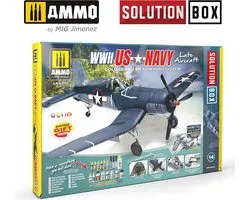 AMMO by Mig Jimenez Modelbouwdecoratie - MIG 7723 US Navy - WWII Late - Solution Box Effecten set