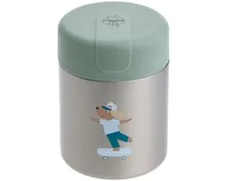 Lässig Tiny Team Dog Food Jar - Green