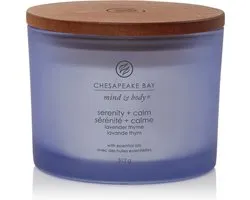 Chesapeake Bay Serenity & Calm - Lavender Thyme - Geurkaars met Drie Lonten - 50 branduren
