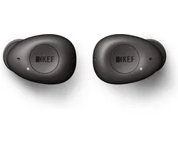 KEF Mu3 Écouteurs Sans fil Ecouteurs Appels/Musique Bluetooth Charbon de bois