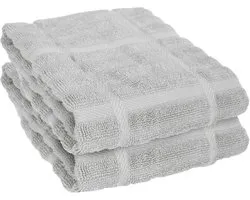 All-Clad Textiel keukendoek, Solid-2 Pack, Titanium, 2 Count