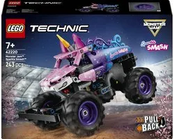 LEGO Technic Monster Jam Sparkle Smash Pull-Back Monstertruck Speelgoed voor Kinderen 42220