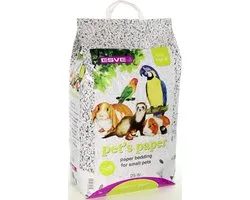 Esve Pet's Paper Bedding - Bodembedekking - Knaagdieren - 25 L