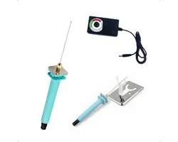 Tech Essentials® Buigbare Piepschuimsnijder Met Houder - 30W - Instelbaar - Modelbouw Gereedschap - Soldeerbouten - Styroporsnijder - Gyro cut - Gloeidraad - Tempex - Hobby - Polystyreensnijder - Foam Cutter