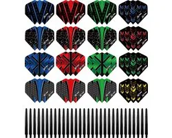 XQMax Dart Flights en Dart Shafts - Multipack - 26 Sets - 78 Stuks - Extra Stevig - Darts Flights - Darts Shafts - Cadeau