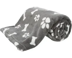 Trixie Hondendeken Kenny Fleece Bot / Pootjes Grijs