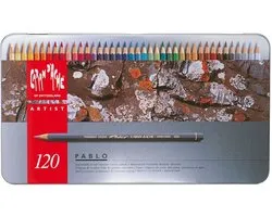 Caran d'Ache Pablo boîte 120 crayons de couleur