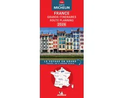 Planification des itinéraires de France 2026 - Carte nationale Michelin 726
