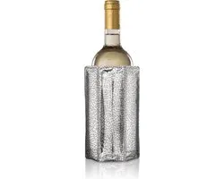 Refroidisseur de vin Rapid Ice VacuVin – Argent