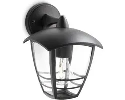 Applique murale Philips myGarden Creek - 1 luminaire - noir
