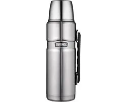 Thermos King thermosfles - 1,2 liter - Zilverkleurig