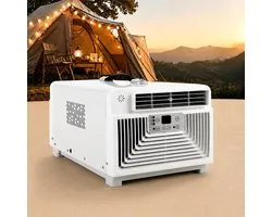 Mobiele Airco - Camping Airco - Kamperen en reizen - Zonder waterafvoer - 3400 BTU - Wit