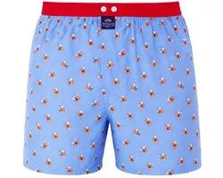Mc Alson boxer Camera print blauw