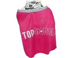 Honden T-Shirt Topmodel roze maat XS