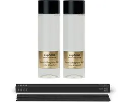 JANZEN Home Fragrance Refill Euphoria 2-pack Incl. Sticks