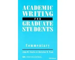 Academic Writing for Graduate Students