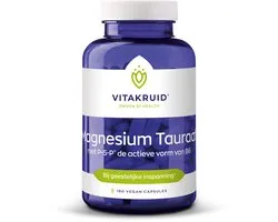 Vitakruid - Magnesium tauraat met P-5-P - 180 Vegetarische capsules