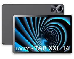 Logicom - Tablette 14 XXL - 128 Go - 14 pouces - 4 Go RAM - Octa Core - Zwart - Wifi - Android 15