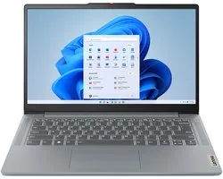 Ordinateur portable Lenovo IdeaPad Slim 3 14IAN8 Intel® N N100 35,6 cm (14") Full HD 4 GB LPDDR5-SDRAM 128 GB UFS Wi-Fi 6 (802.11ax) Windows 11 Home en mode S Grijs belge