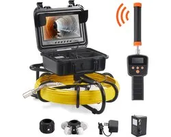 VEVOR Leidinginspectie Camera 50m 9" Endoscoop Camera Leidingcamera Riool Camera Inspectie Camera Leiding 512hz Lokalisatie Apparaat