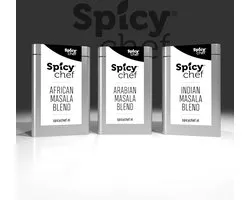 SpicyChef® - Trio Masala set - Chefkok: Soenil Bahadoer