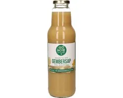 Go Now Pure Gembersap 750ml - Gemberthee - Gembershot - Gember Thee - Gember