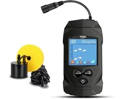 Draagbare Fish Finder voor Vissen met Sonar, Dieptemeter en Sensor voor Kayak en Boot